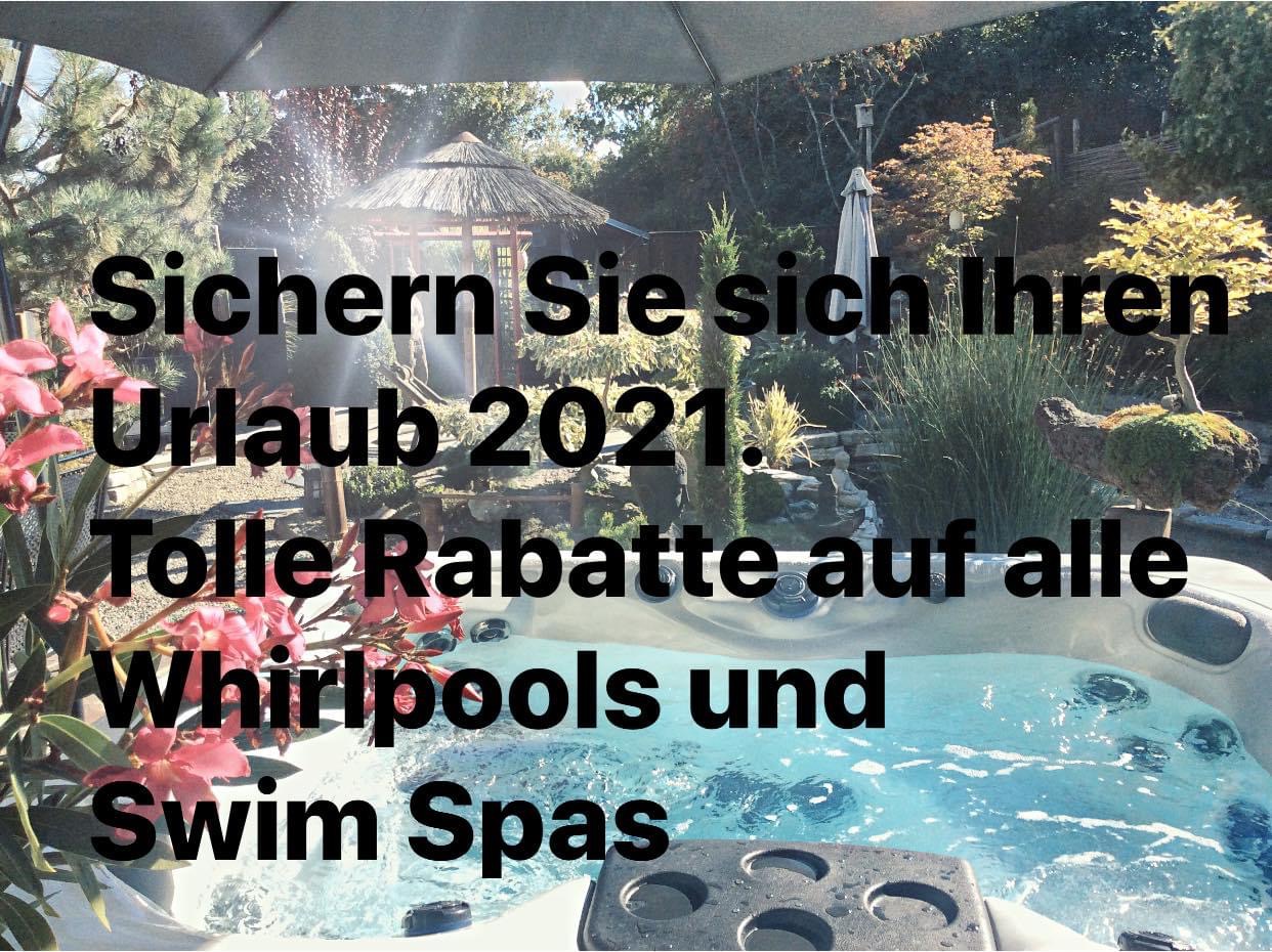 Nutzen Sie jetzt die Gelegenheit und erfüllen Ihren Traum vom eigenen Whirlpool im Garten.